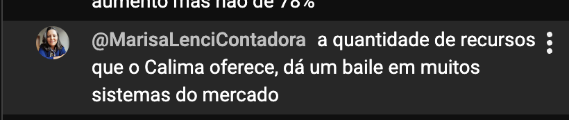 Depoimento de contador sobre o Calima